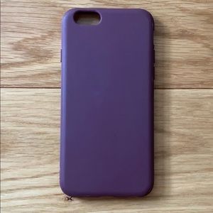 Purple flimsy phone case